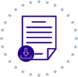 Download file icon