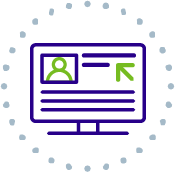 Desktop monitor icon