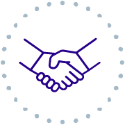 Icon of a handshake